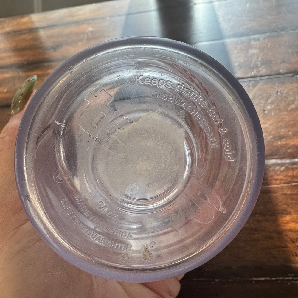 Budweiser Clydesdale Clear and Red Tumbler - Picture 3 of 7